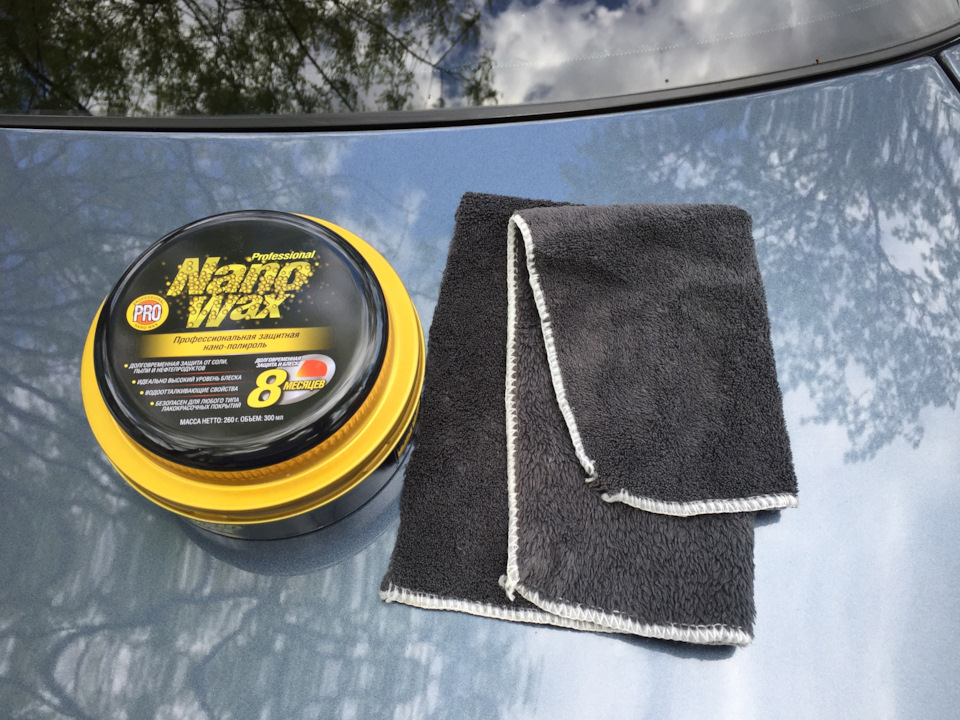 Нанесення воску Nano Wax 2