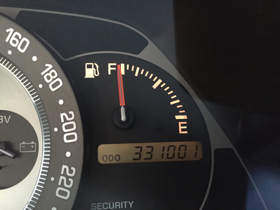 Замір витрати палива трасою на бензині 5