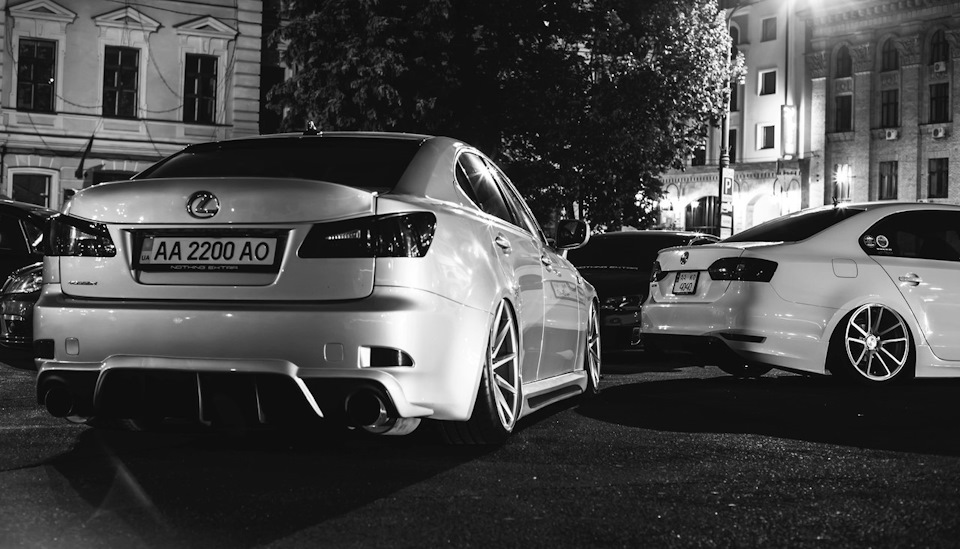 Black & white + Свап заднього приводу. 1