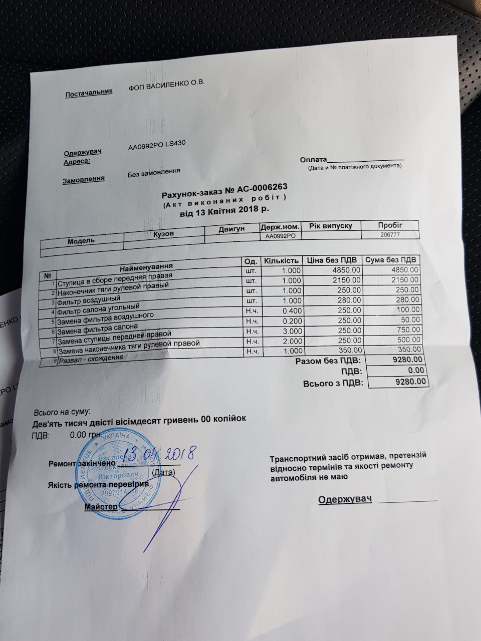 Потрібно більше золота (ТО+ще ходівка) 5