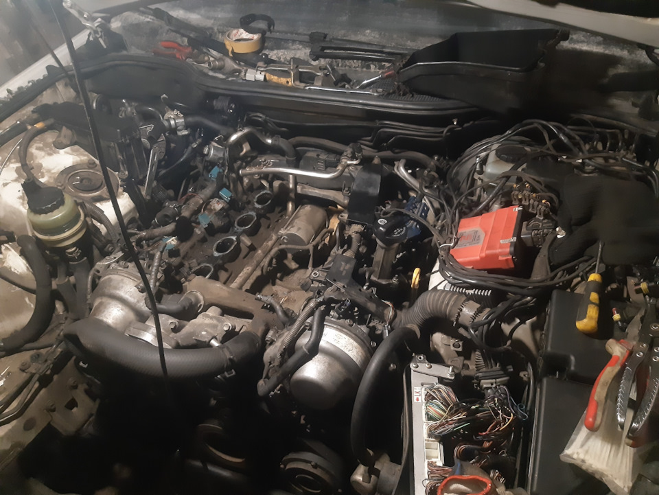 Слідкуйте за маслом" 3uz-fe приїхали 1