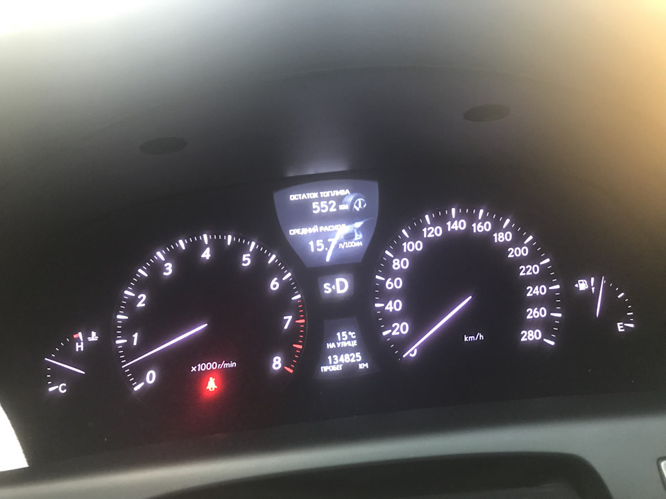 Як прибрати помилку на LEXUS LS 3