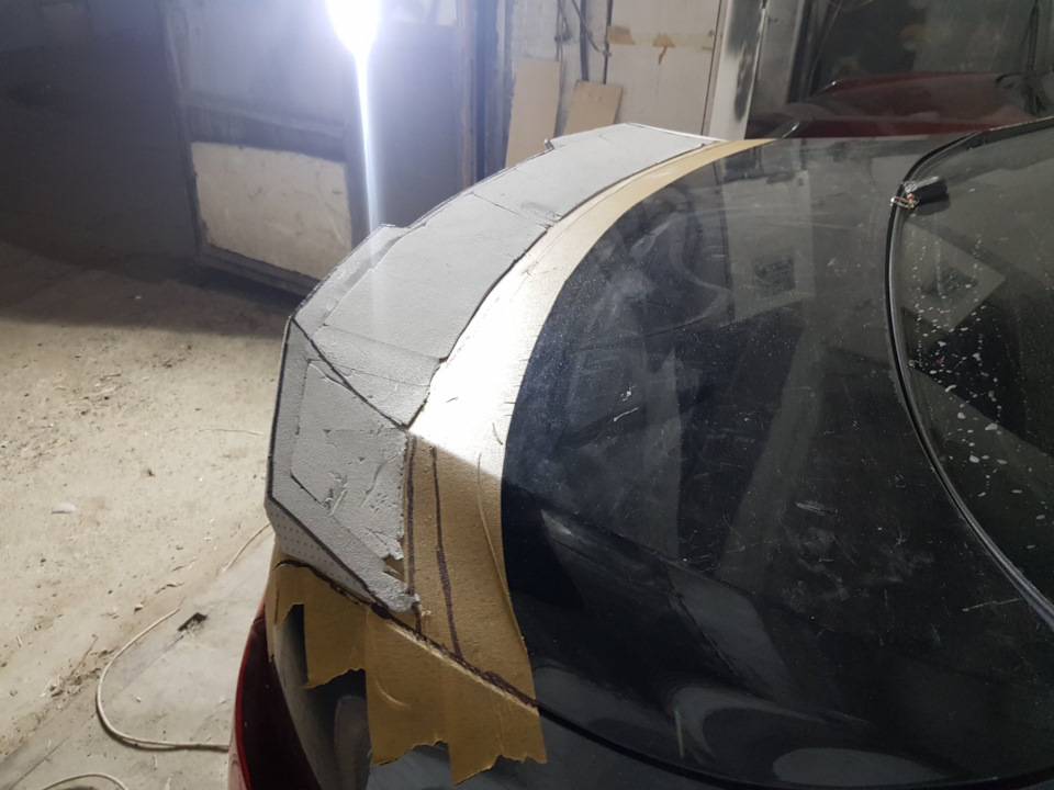 Спойлер Lexus LS460 custom🌶 5