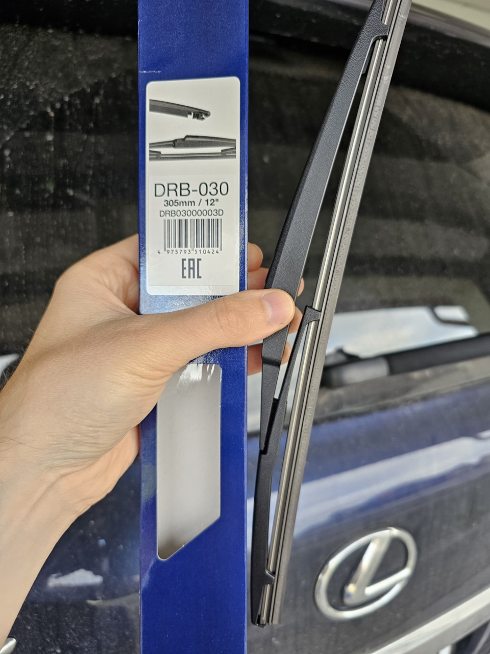 Заміна рідних двірників на Denso 4