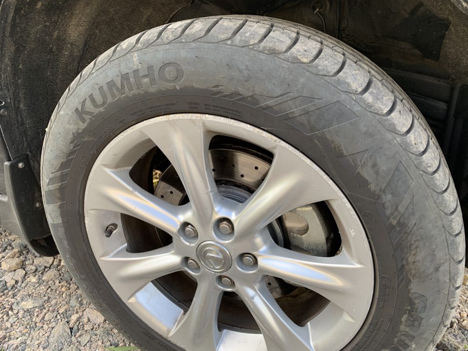 Заміна передніх гальм від rx450h 1
