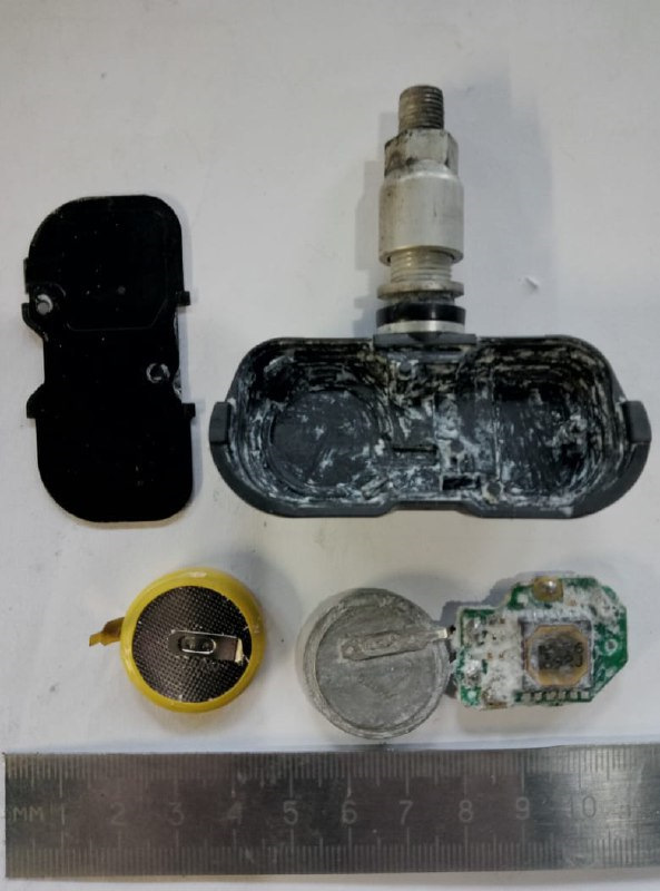 Заміна елементів живлення TPMS 2