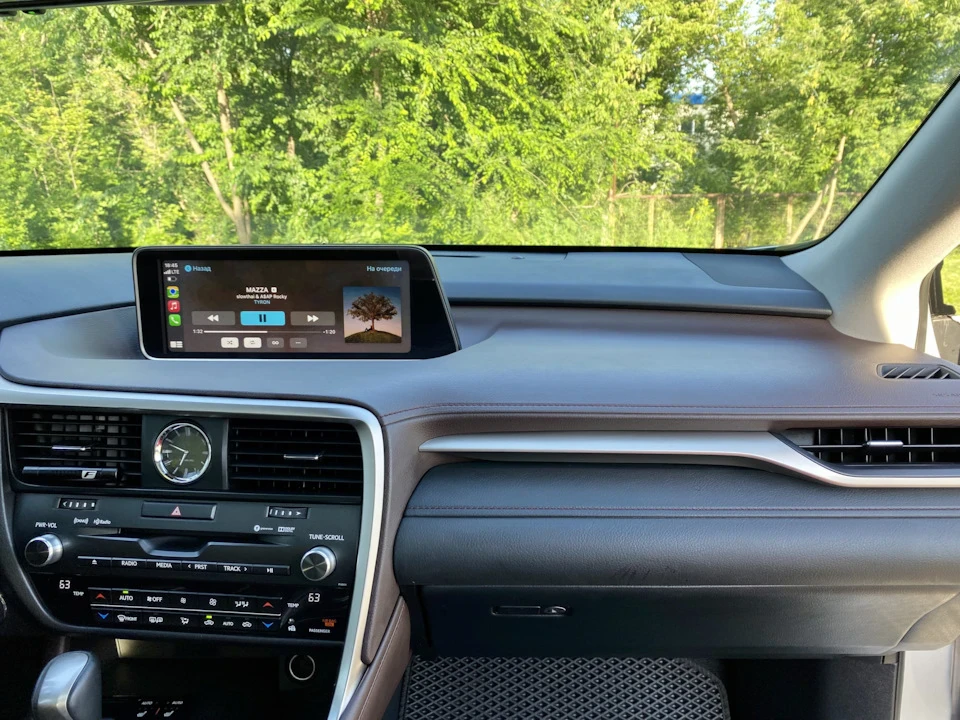 CarPlay RX350 2016-