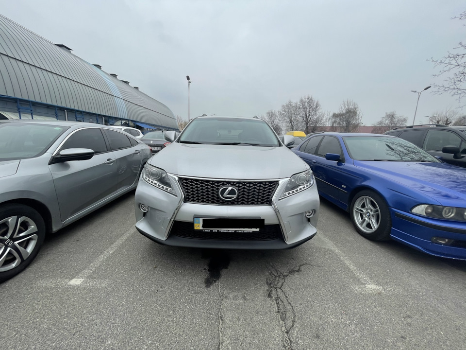 Lexus RX 350 рестайлінг проблема з AFS 1