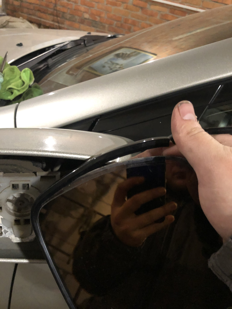 Потемнілі дзеркала Lexus RX 4