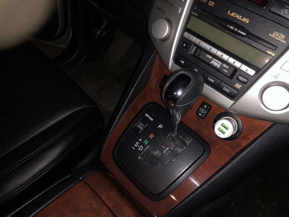 Заміна підсвічування селектора акпп Lexus RX 1