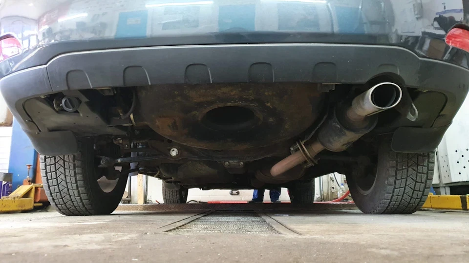 Захист заднього бампера Lexus RX350 II покоління