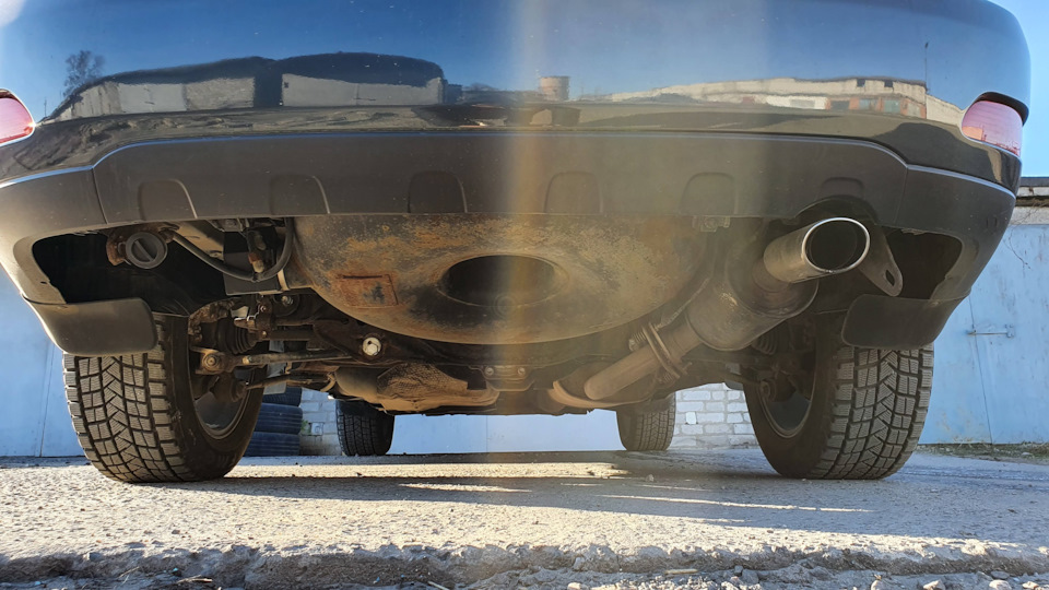 Захист заднього бампера Lexus RX350 II покоління 2