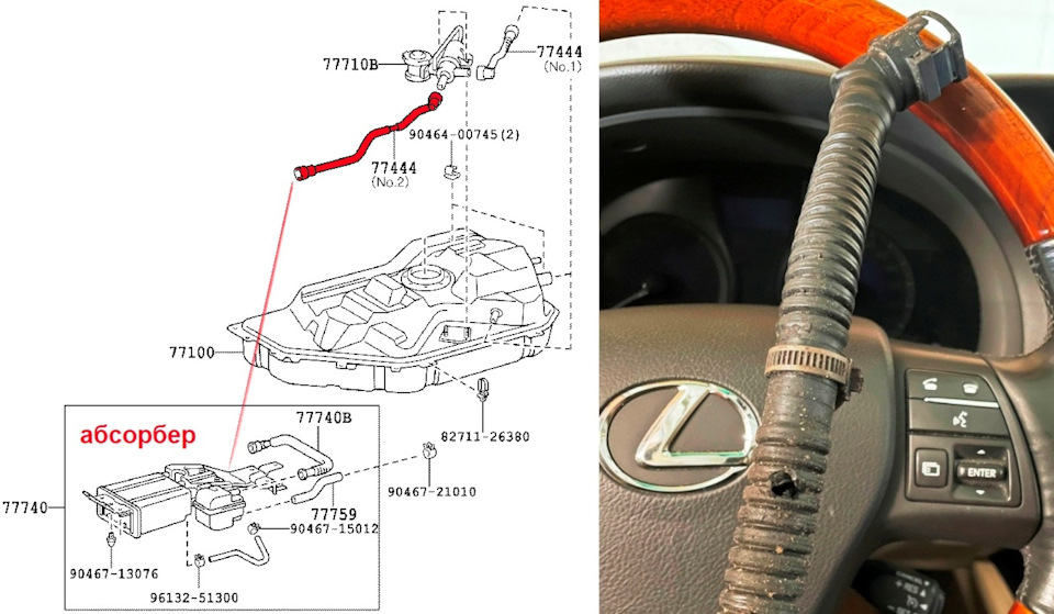 Виправляємо помилки P0441 та P1421 по системі EVAP 2