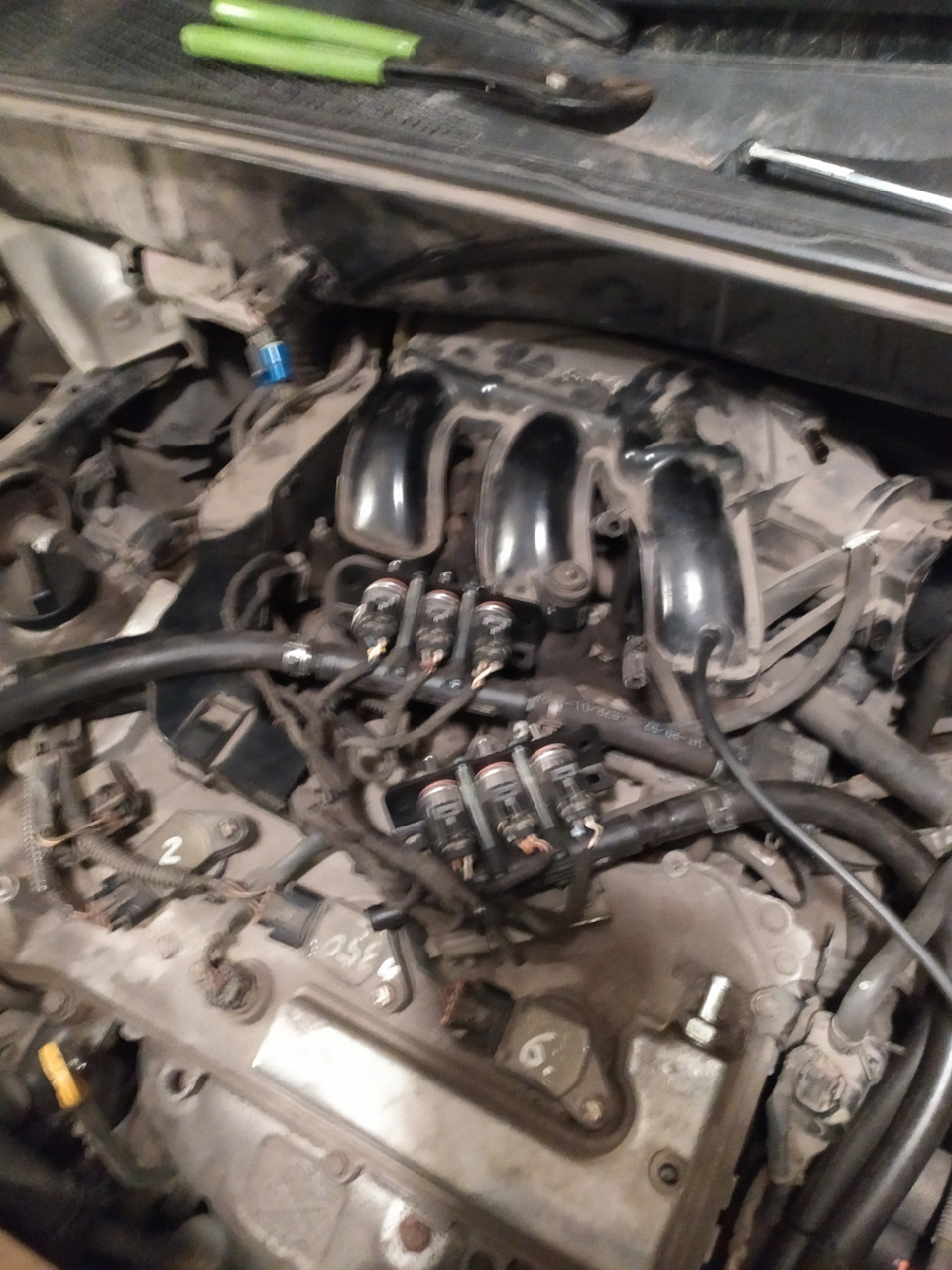 Заміна свічок та перевірка форсунок lexus rx 350 4