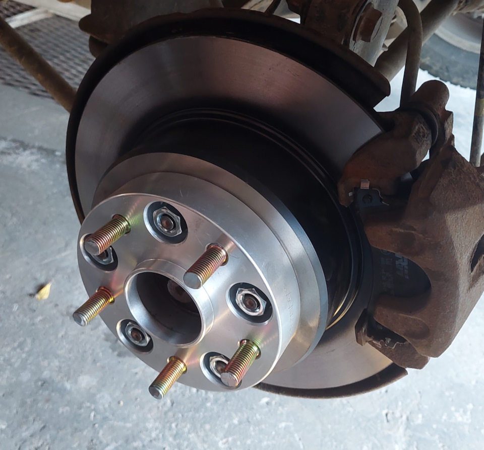Встановив колісні проставки на 30mm 4