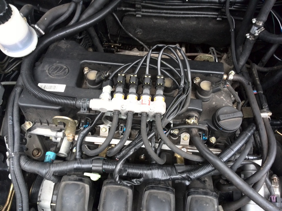 ГБО BRC на Lifan X60 (пропан) 4