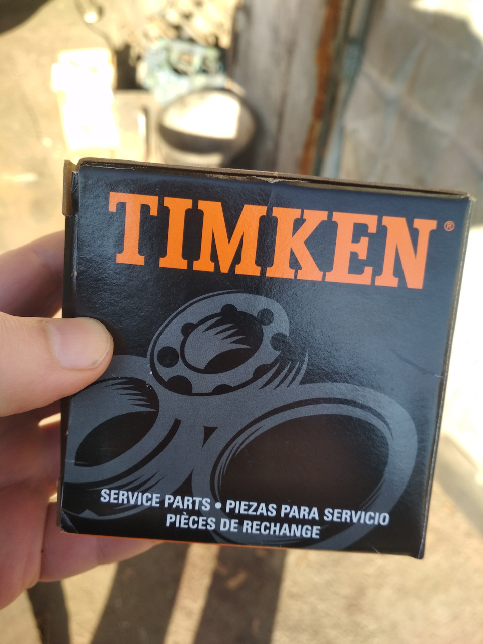 Заміна підшипників задніх маточок. TIMKEN 1