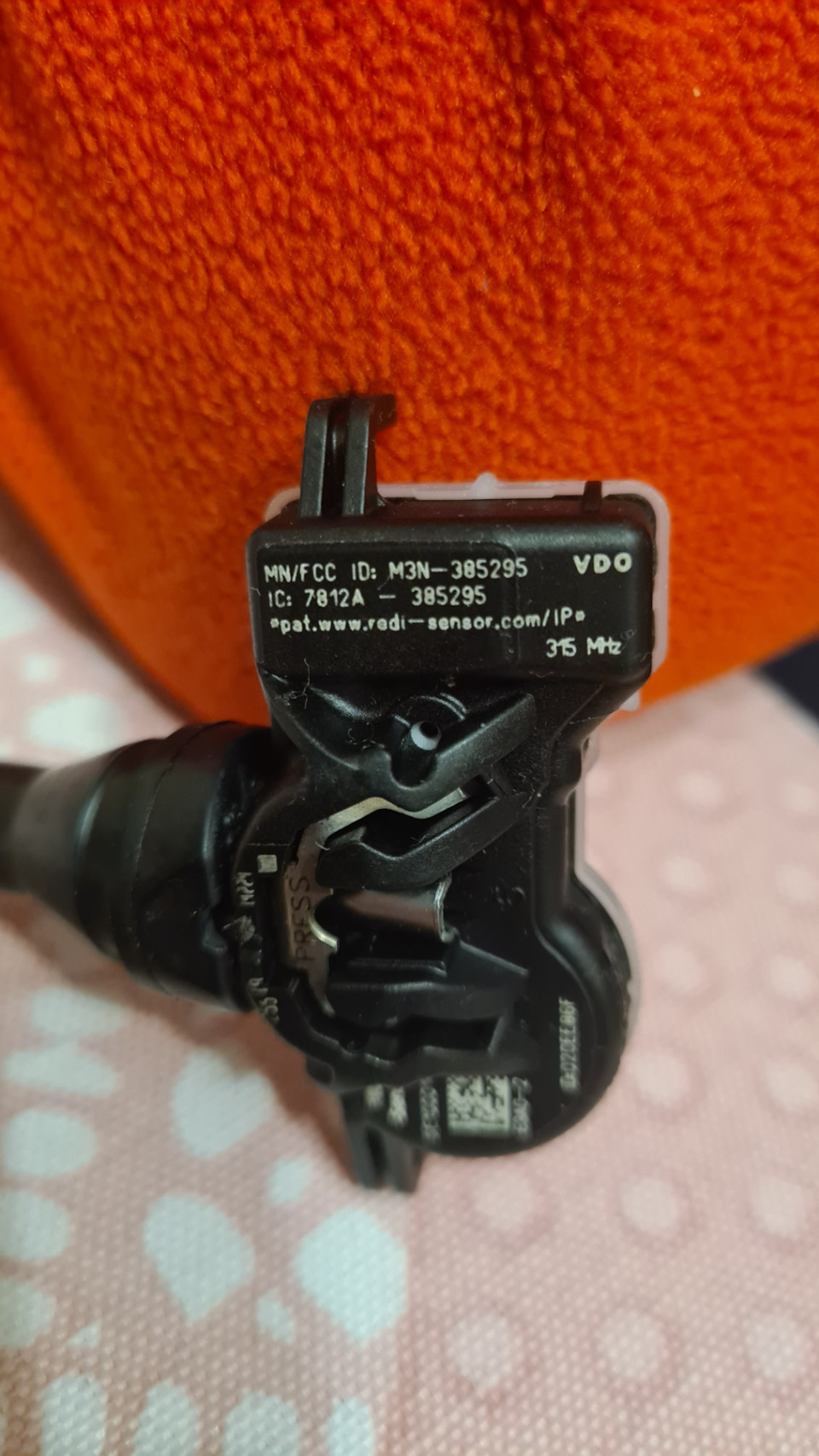 8. TPMS. Прив'язуємо датчик тиску через Forscan 4