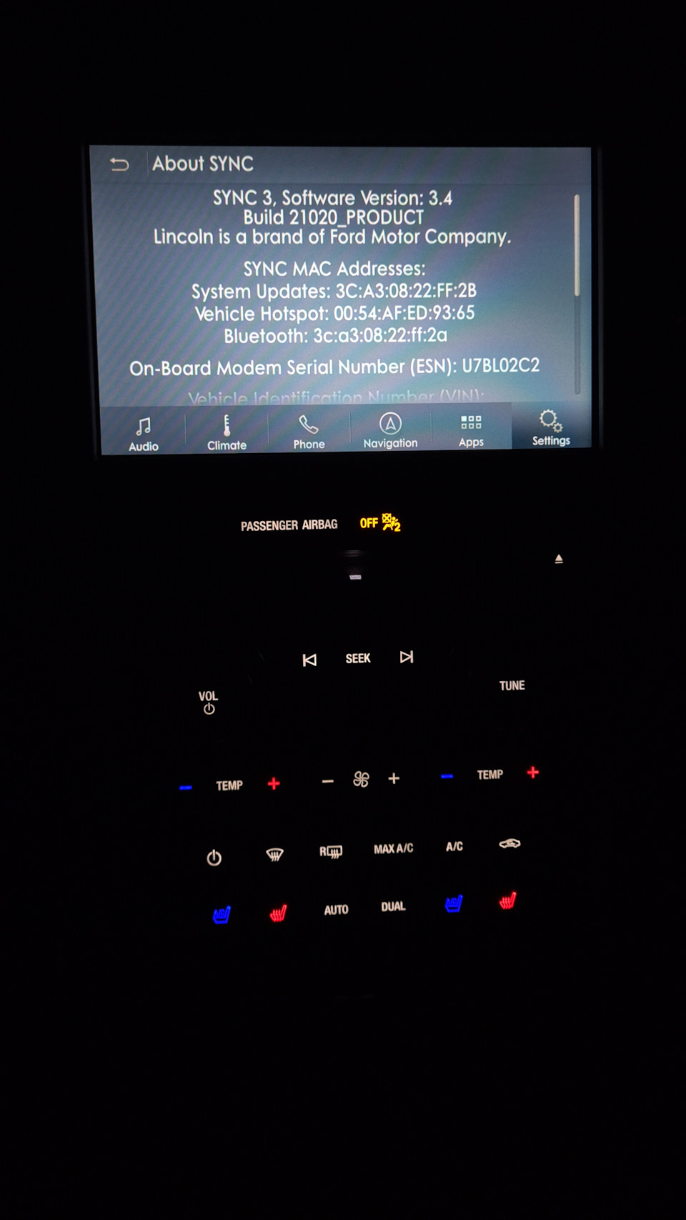 9. Оновлення Sync 3 до версії 3.4 (21020) з картами F10 5