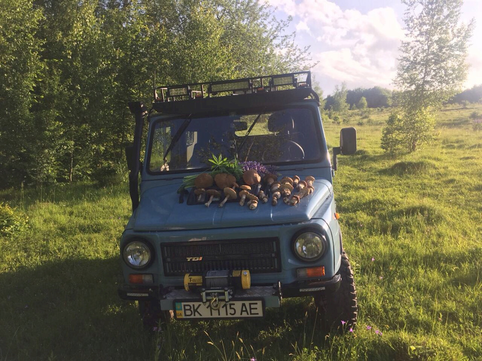 Перший виїзд у ліс на ЛуАЗ 969 3