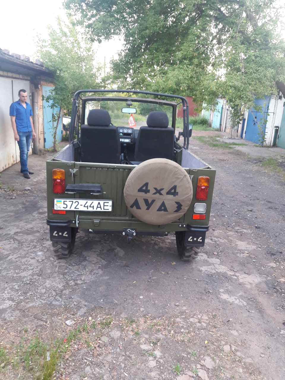 Встановлення ліфта на ЛУАЗі 1