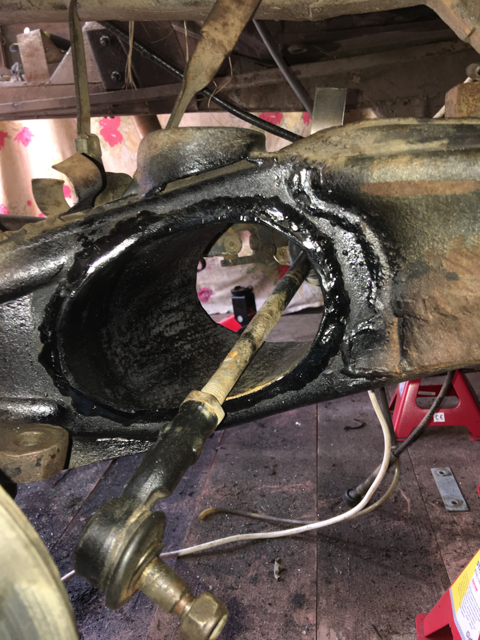 Трохи про розварювання важелів, колісні редуктори і гальма. 3