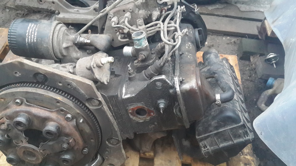 двигун 1.6D Volkswagen успішно встановлений. 4