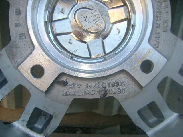 Продам нову гуму та диски для квадроцикла CARLISLE AT 26x8-14, 26x10-14 3