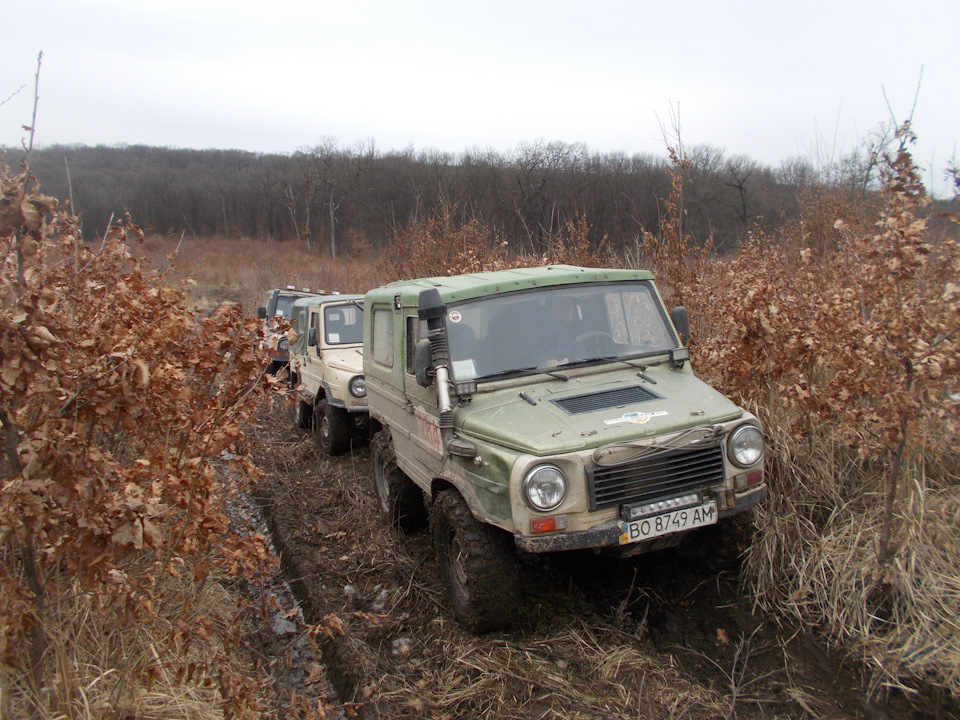 Весняні покотушки. 4 луаза і Mitsubisi Pajero I. Типу відкриття сезону:) 5