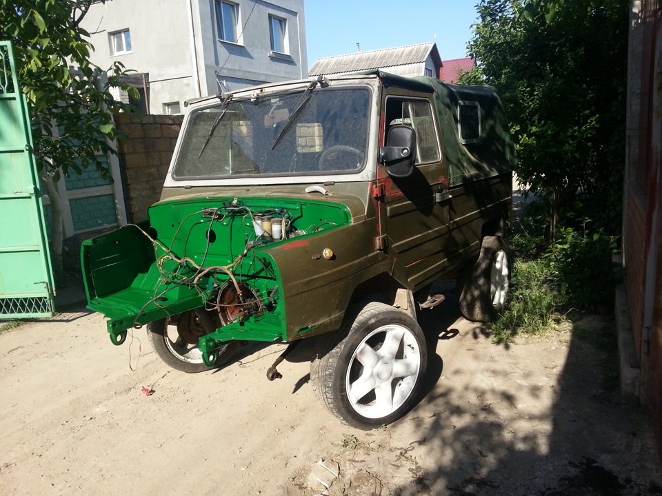Зняття двигуна (його продаж) та фарбування 5
