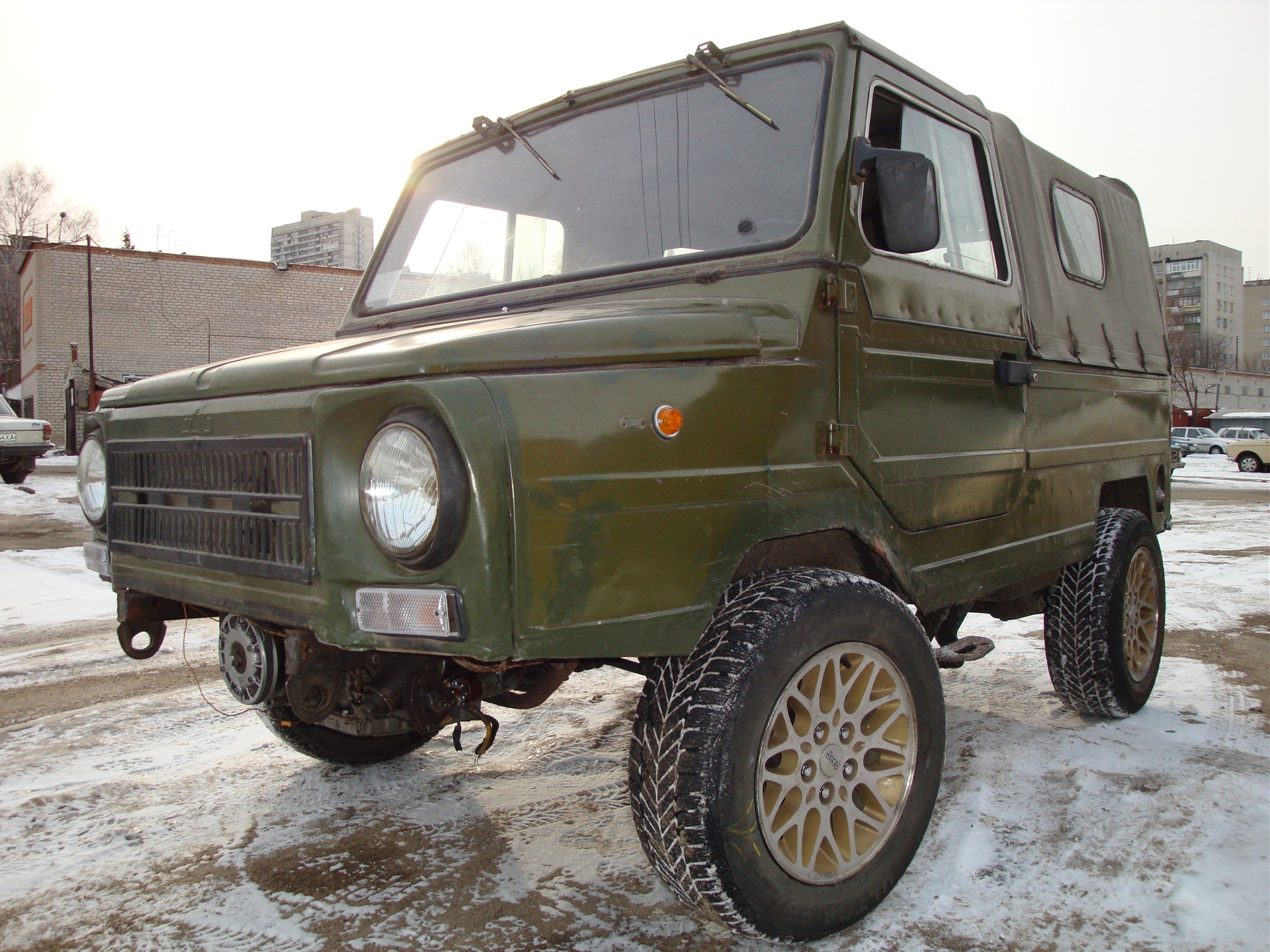 Встановлення дисків з гумою 215/65 R15 1