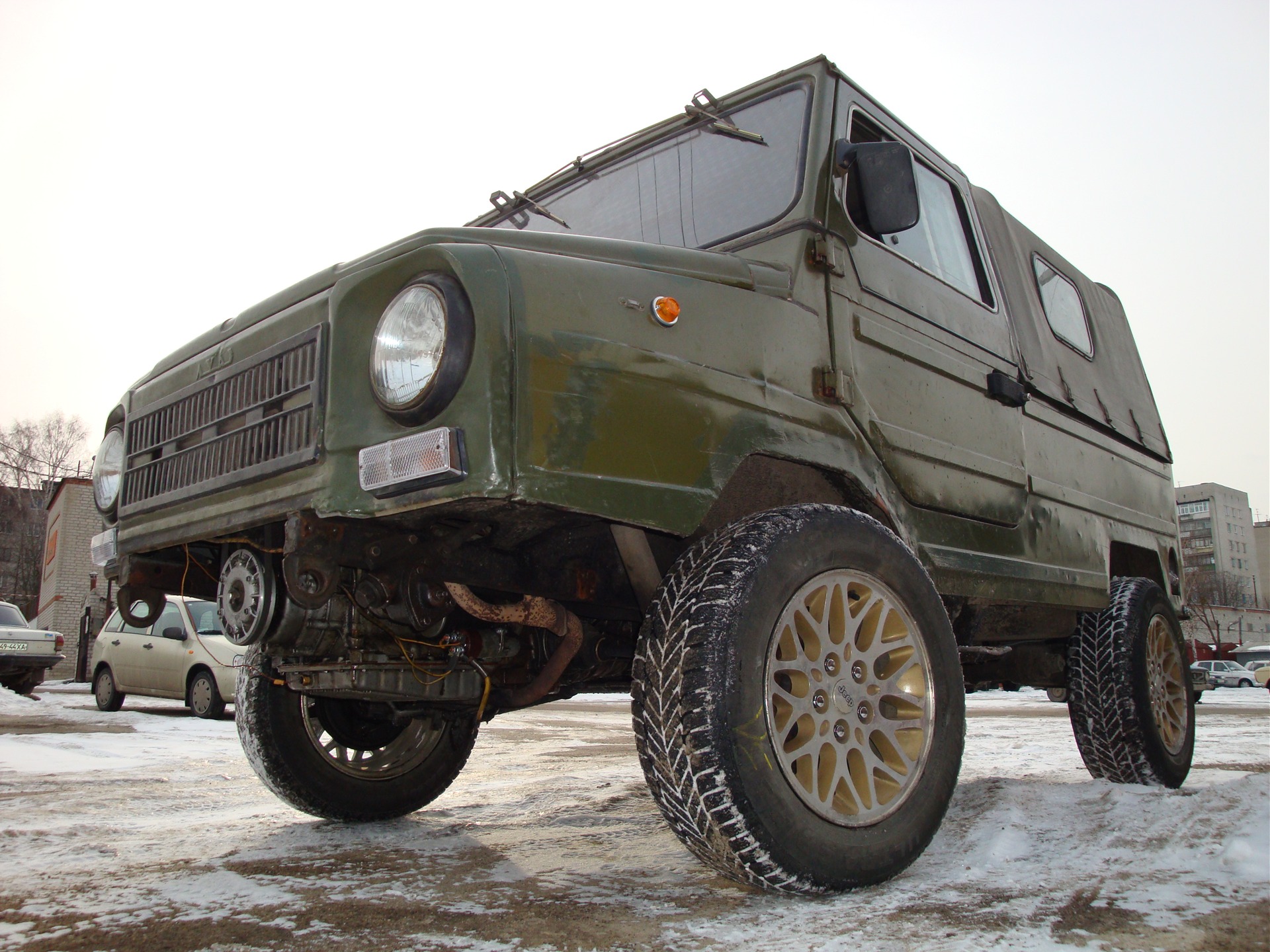 Встановлення дисків з гумою 215/65 R15 2