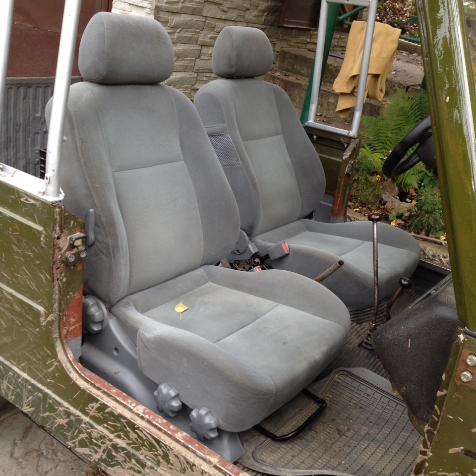 Установка сидінь з lacetti 3