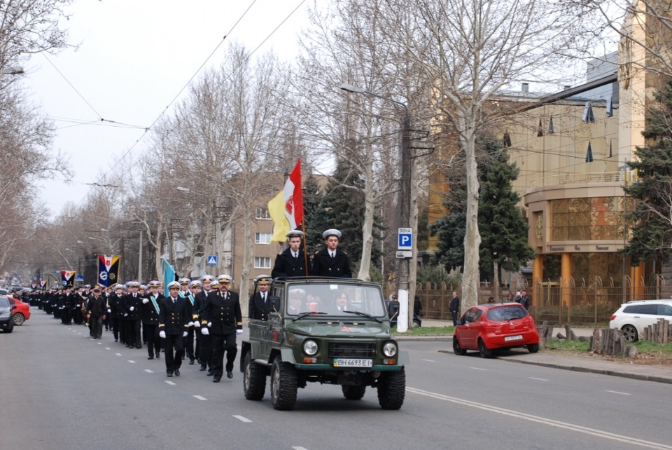 Марш на честь визволення Одеси 10 квітня 2