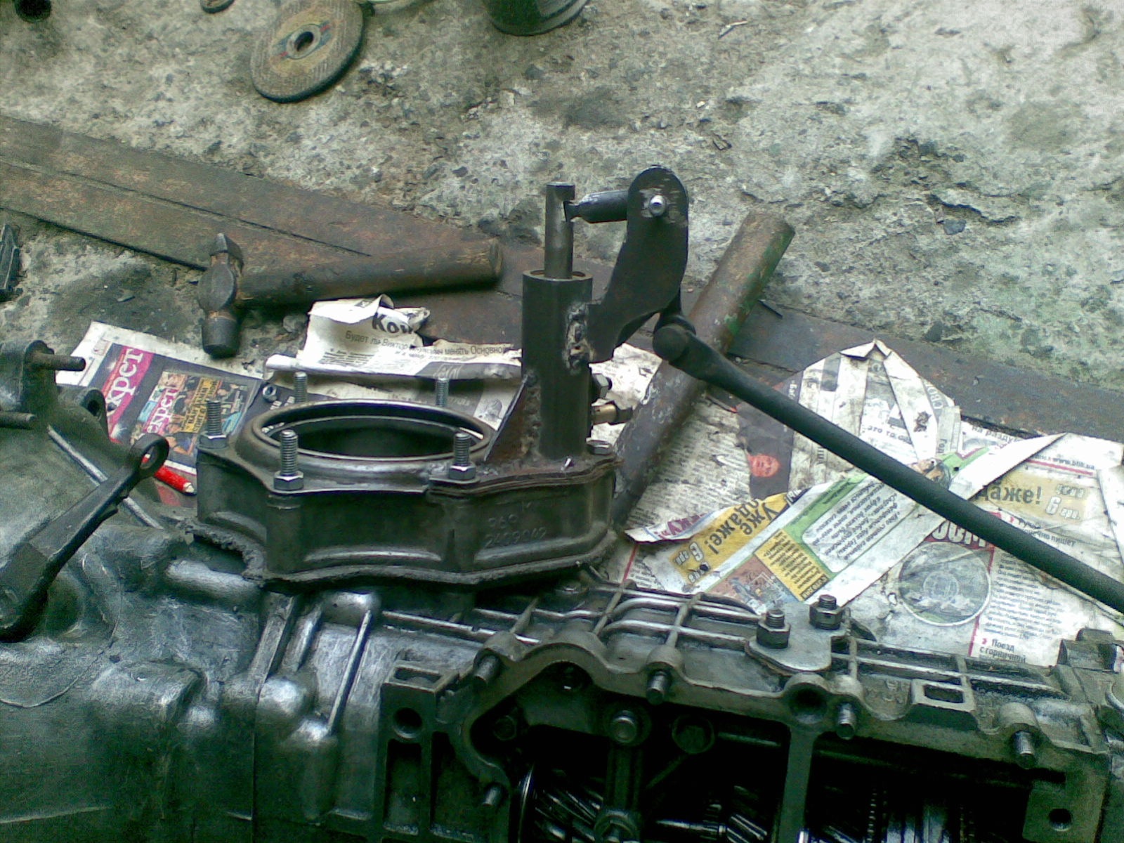 Блокування переднього диференціалу ч.3 4