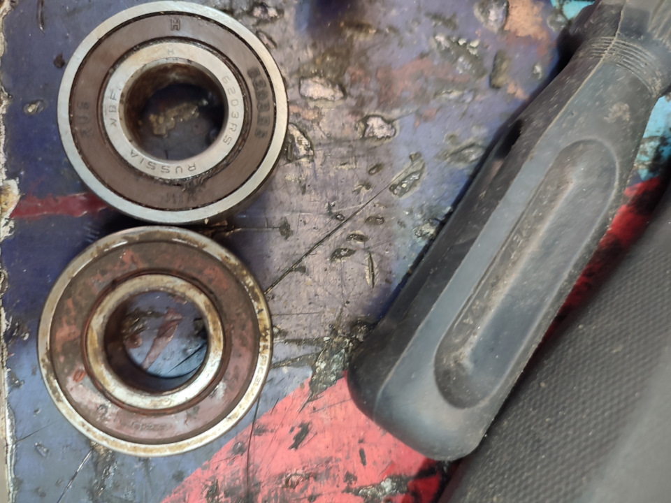 Заміна ременя, ролика, підшипника генератора 5