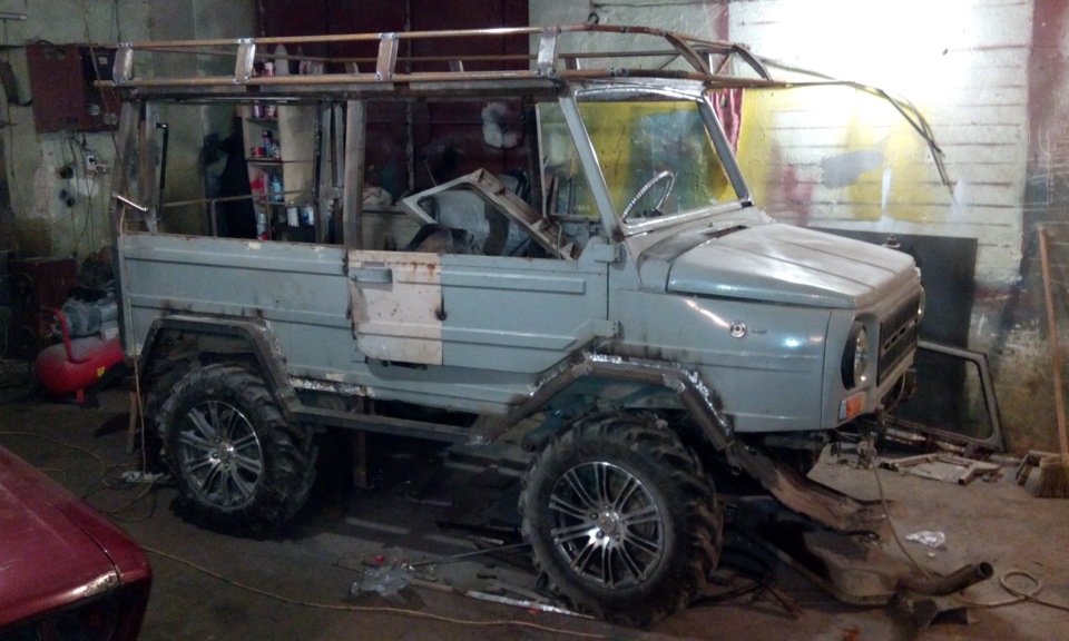 Створення багажника. 4