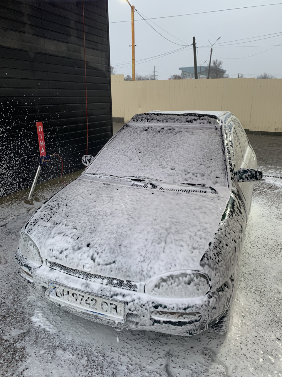 Панорамний дах для mazda121 db 4