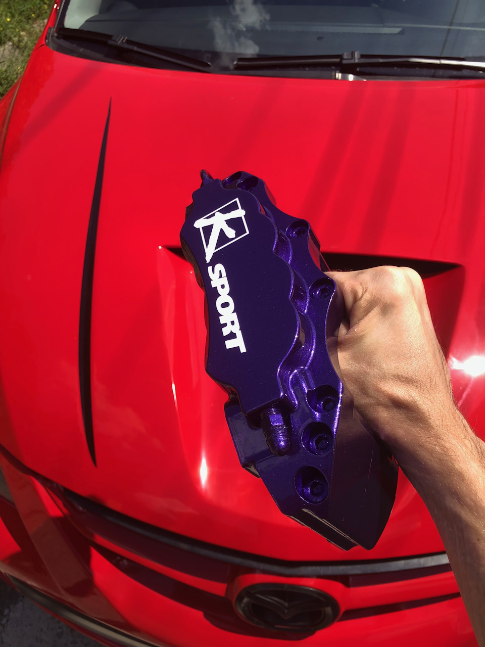 8-мі поршневі супорти K-Sport і Випускний колектор DN Performance 2