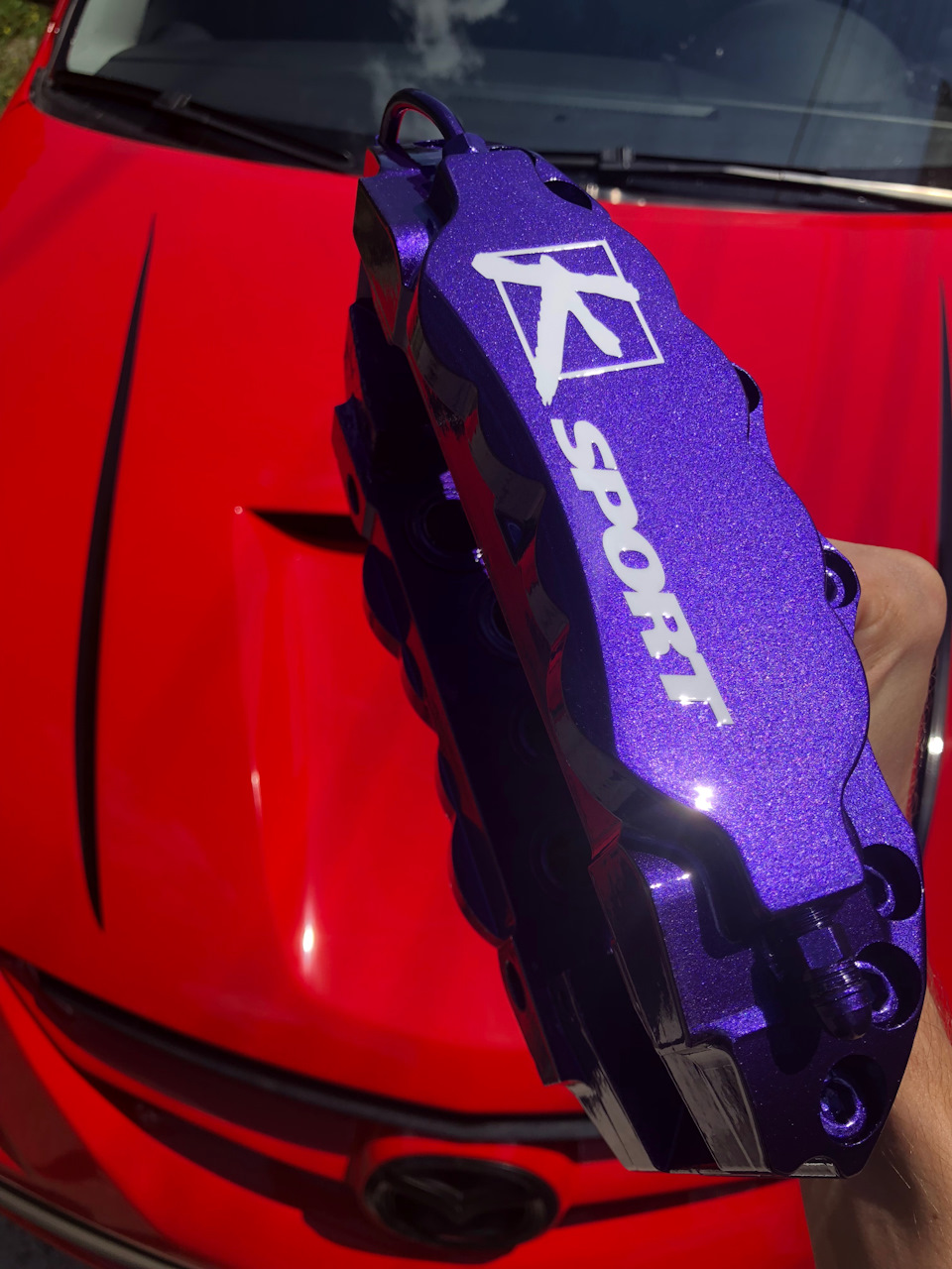 8-мі поршневі супорти K-Sport і Випускний колектор DN Performance 1