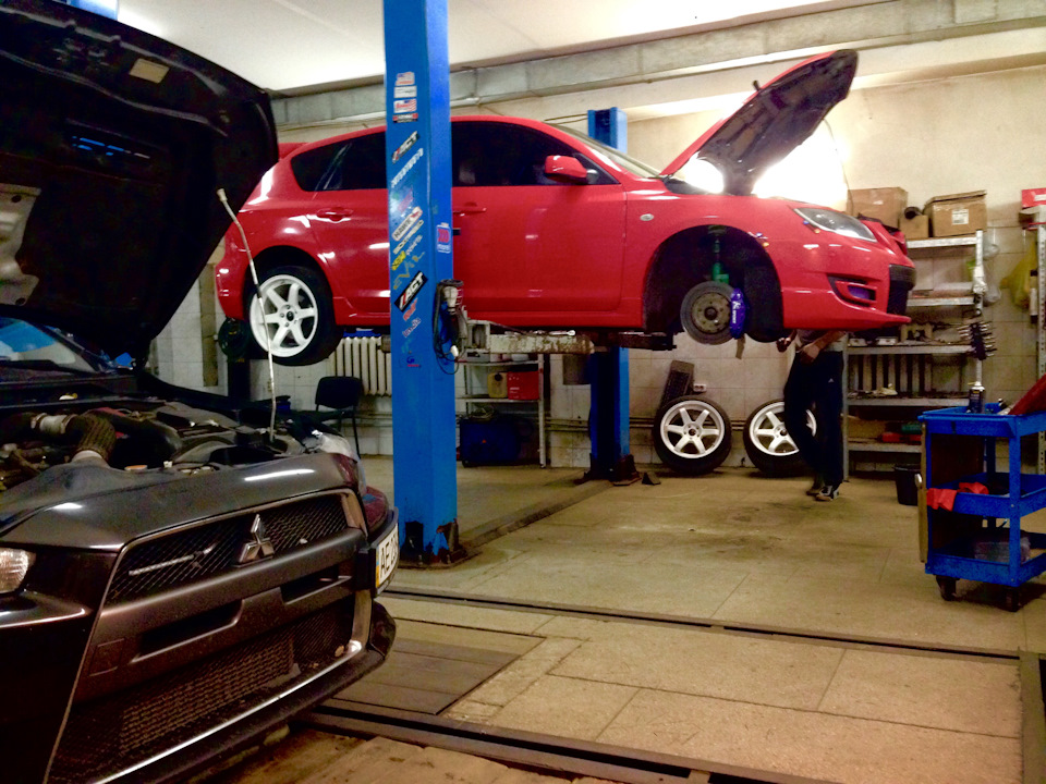 Установка 8-ми поршневих супорт K-Sport, пружин Customs_springs, дисків Rey's Te 37 4