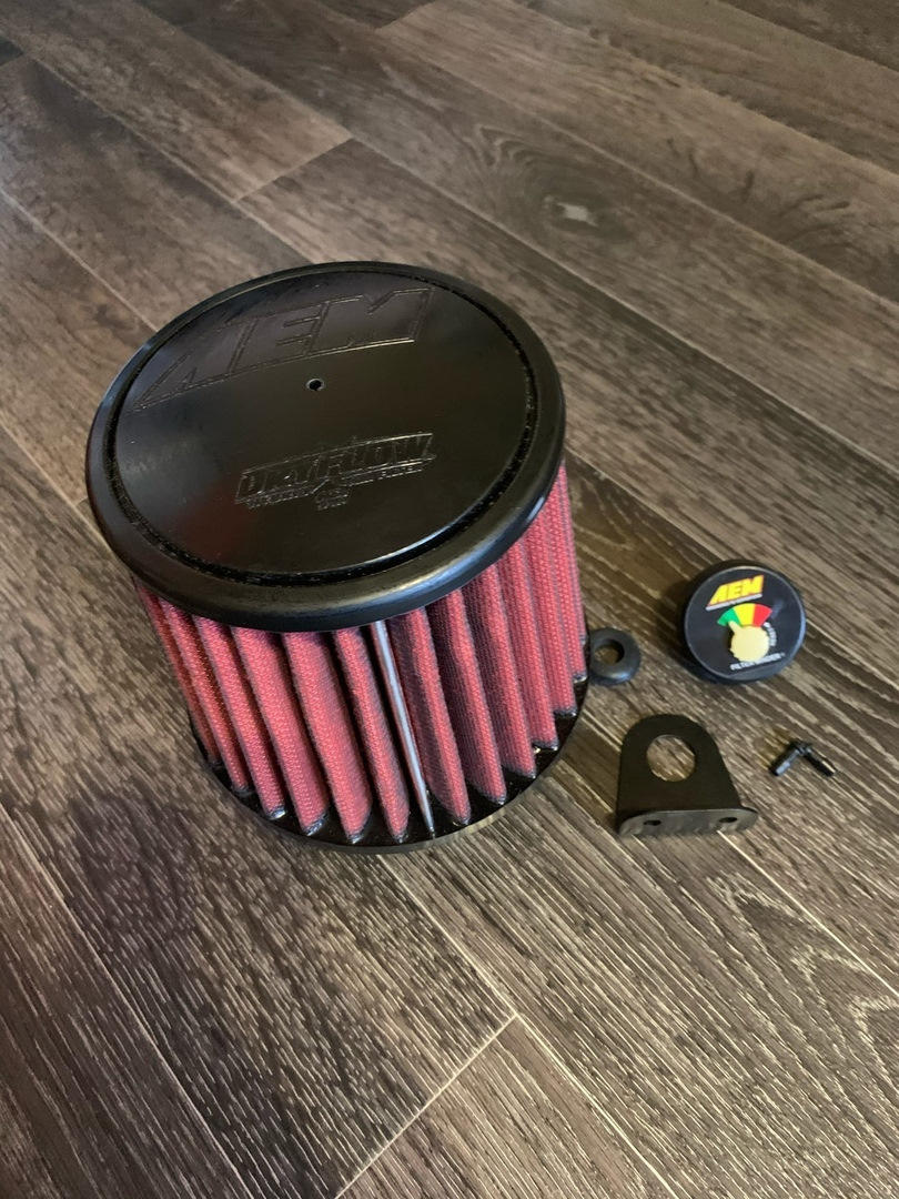 Повітряний фільтр AEM DryFlow Air Filter та Датчик FILTER MINDER 10 4