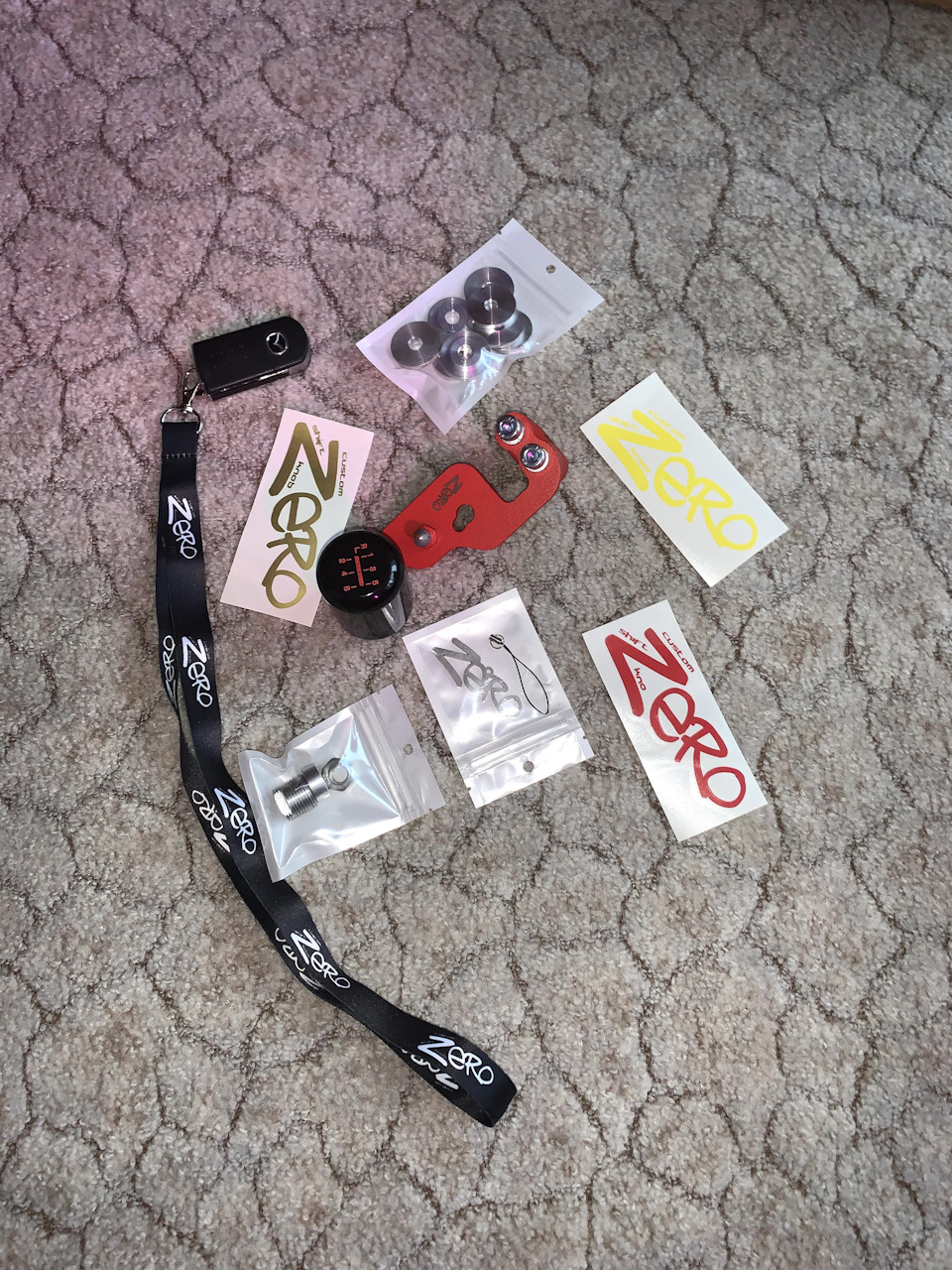 ZERO custom shift knob & accessory 2