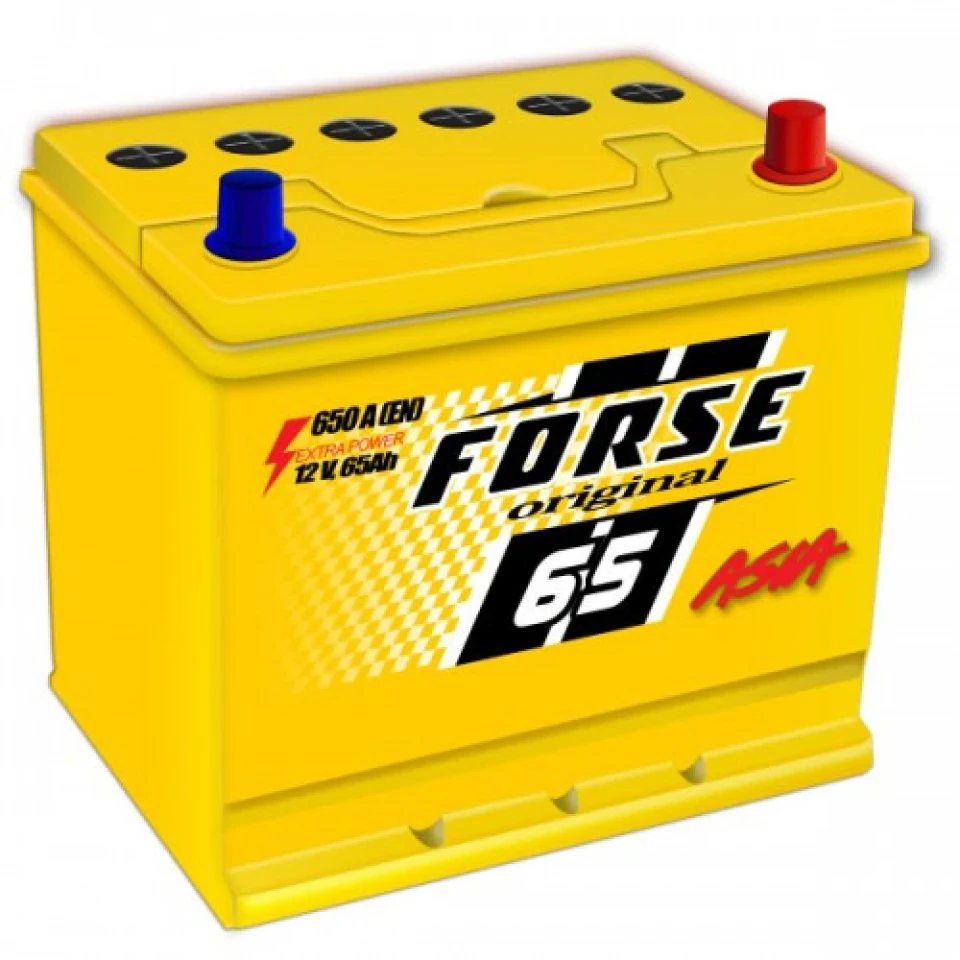 Новий Акумулятор Forse 65 Ah Asia