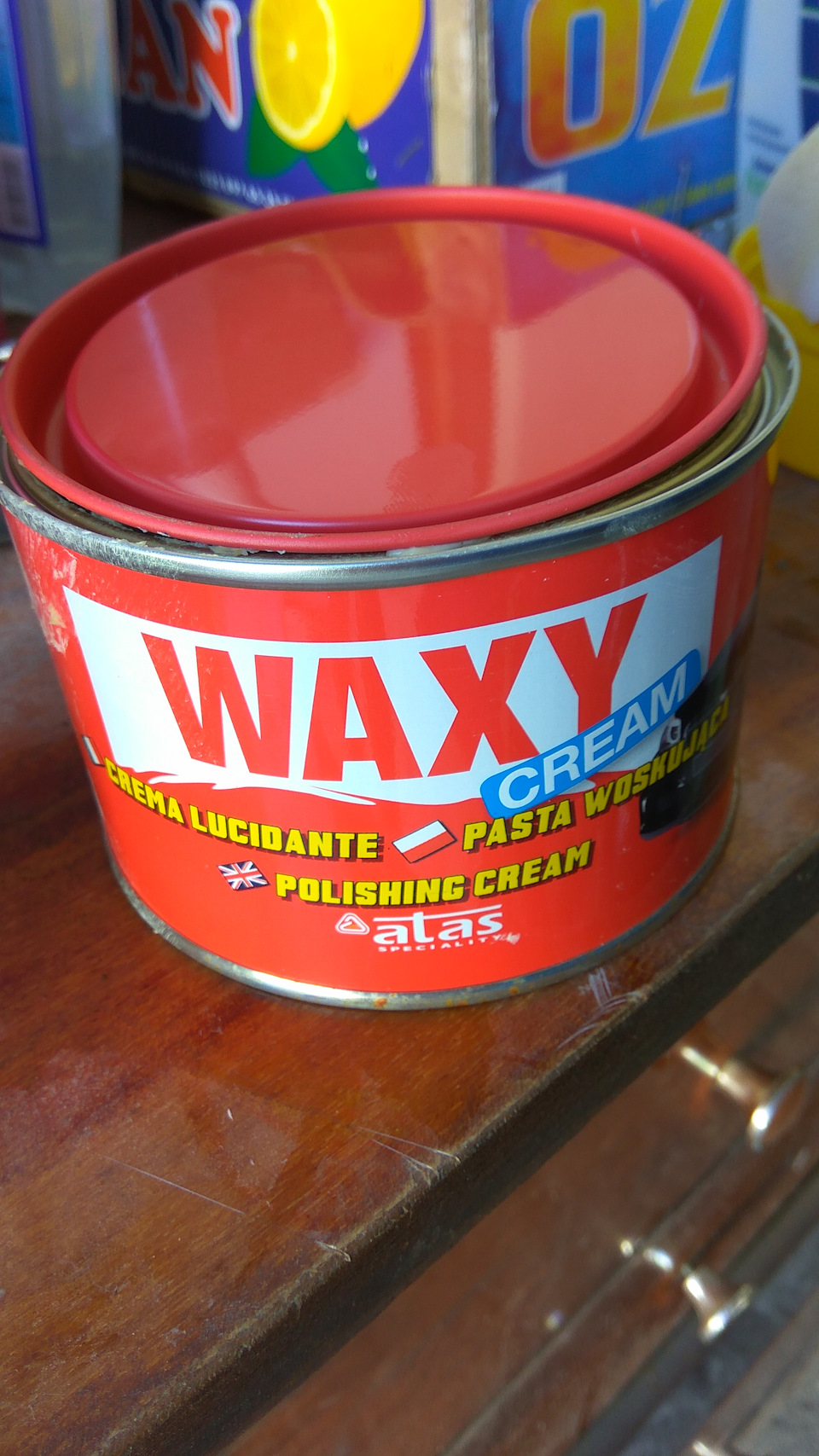 Поліролька waxy cream))) 1