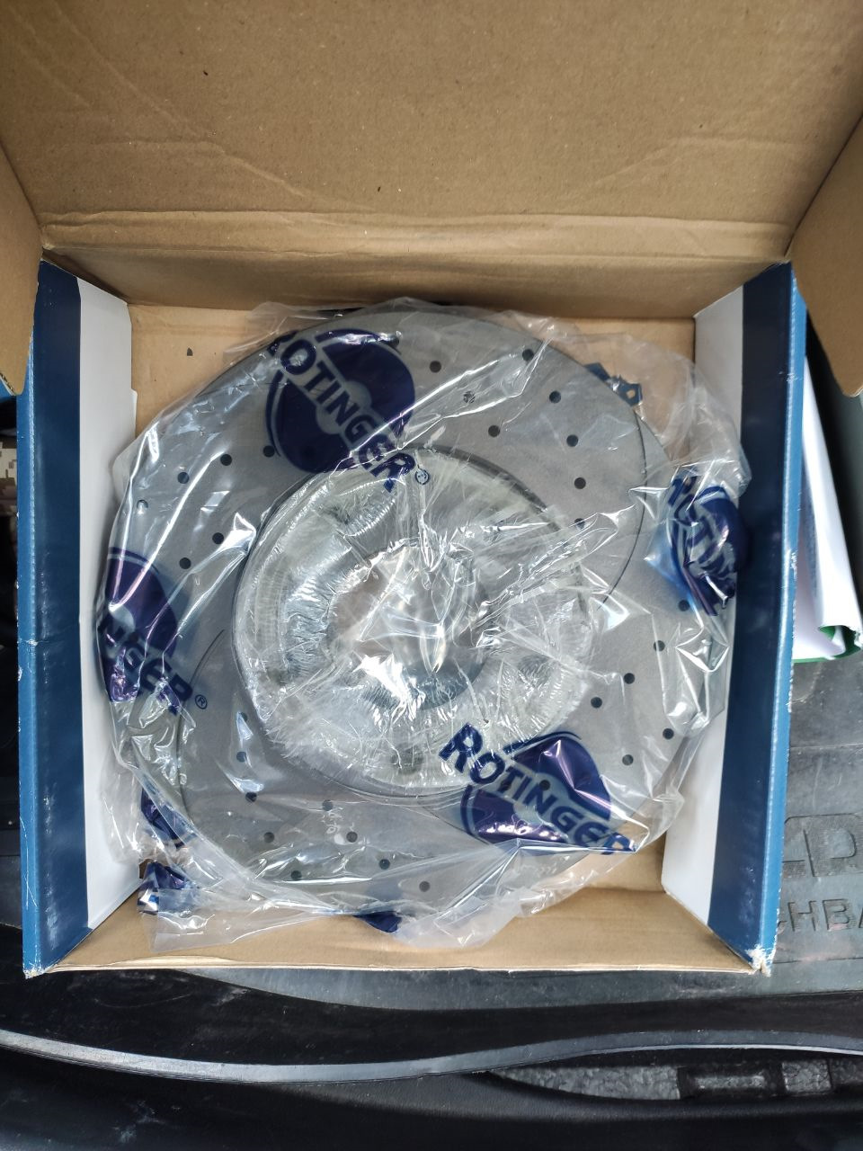 Передні гальмівні диски ROTINGER. Колодки SANGSIN BRAKE(HI-Q) 2
