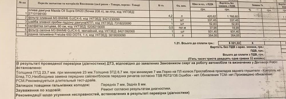 Планове ТО та гарантійна заміна сайленблоків 1