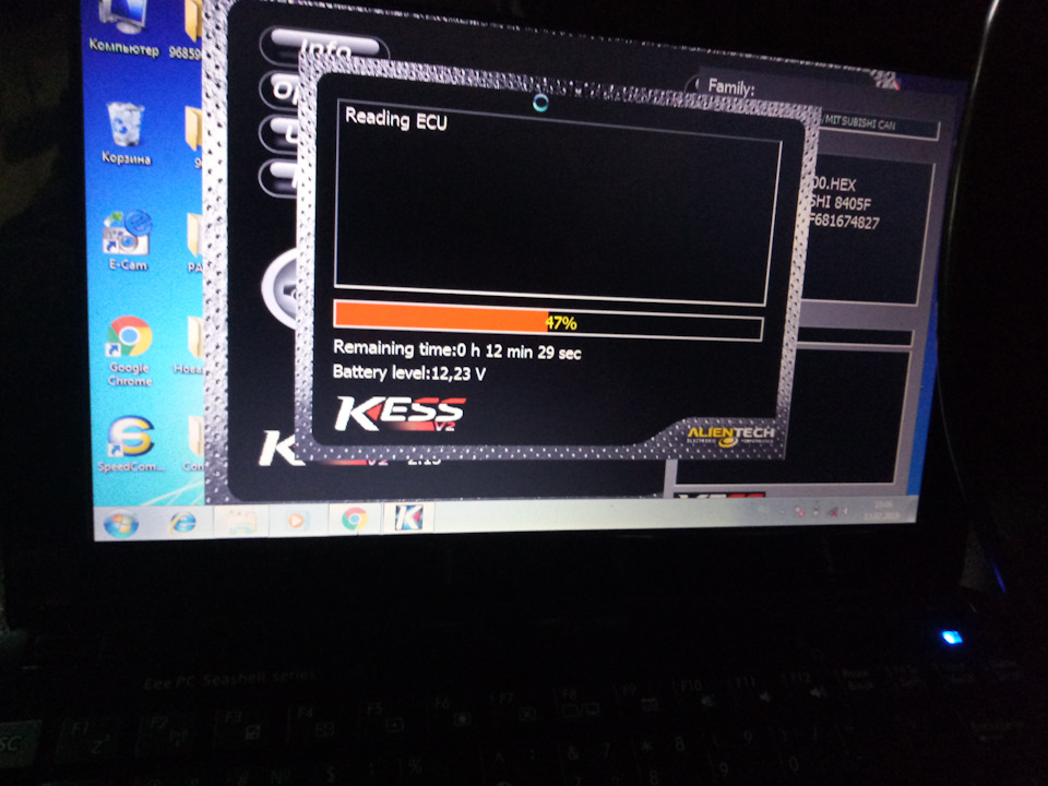 Вчимося працювати Kess-ом 3