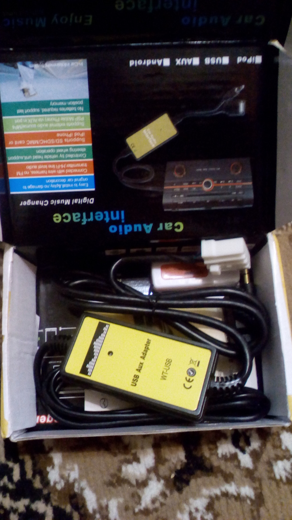Підключення USB(AUX) до штатної магнетолі 1