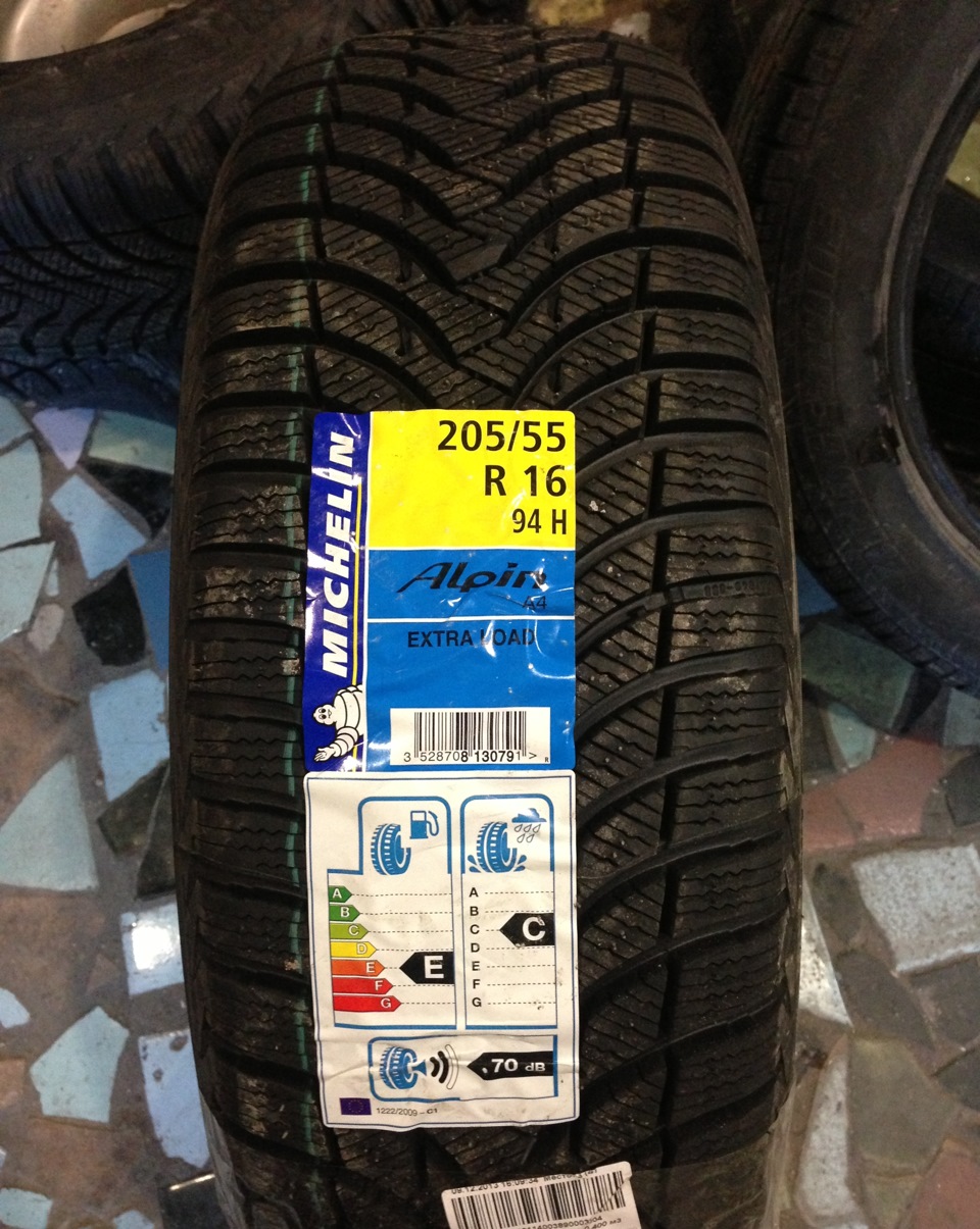 Зимова гума MICHELIN Alpin A4 2